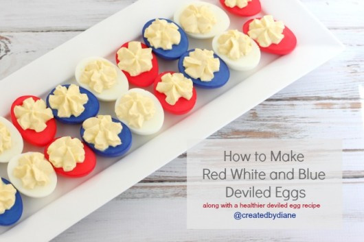 4Th Of July Deviled Eggs
 How to color deviled eggs colored egg whites