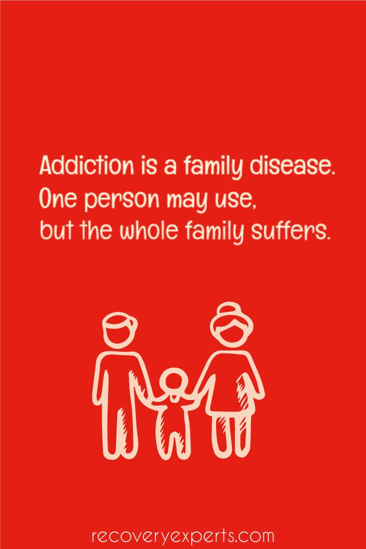 Addiction Quotes For Family
 Quote on Addiction Addiction is a family disease e