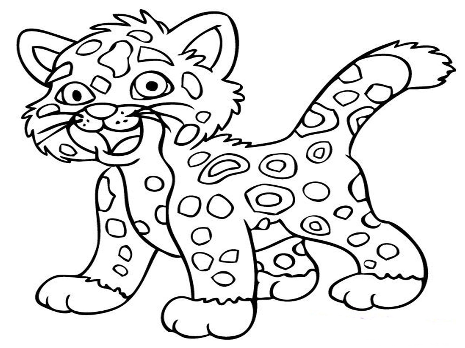 Animals Printable Coloring Pages
 Animal Coloring Pages 9