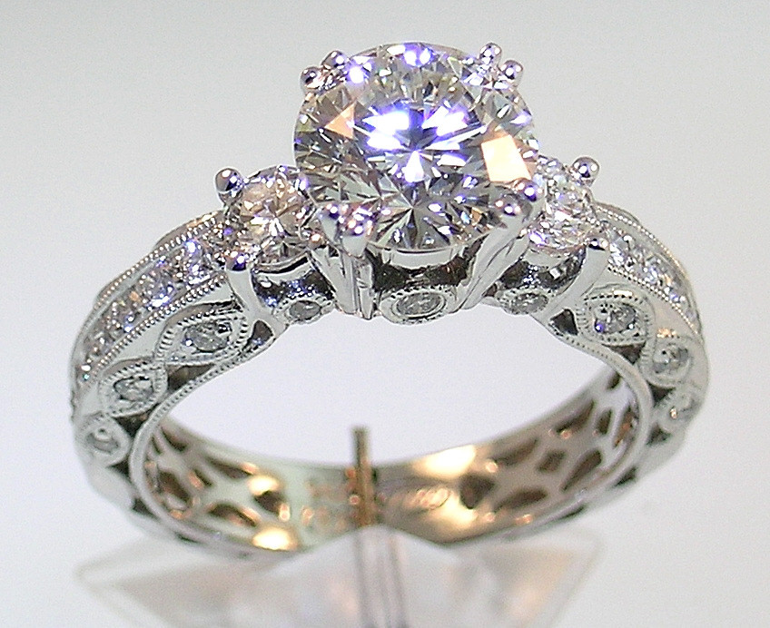 Antique Wedding Ring
 Vintage Engagement Rings 2014 Designs for Girls