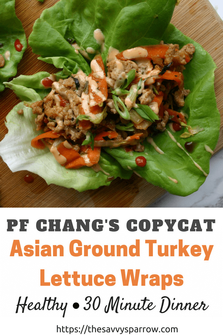Asian Ground Turkey Recipes
 Healthy asian ground turkey lettuce wraps The Savvy Sparrow