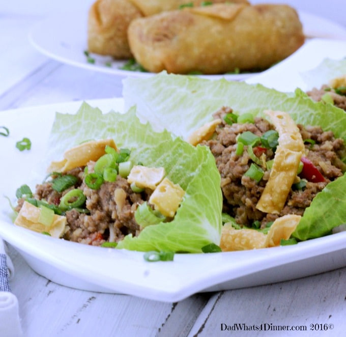 Asian Ground Turkey Recipes
 Slow Cooker Ground Turkey Asian Lettuce Wraps Dad Whats