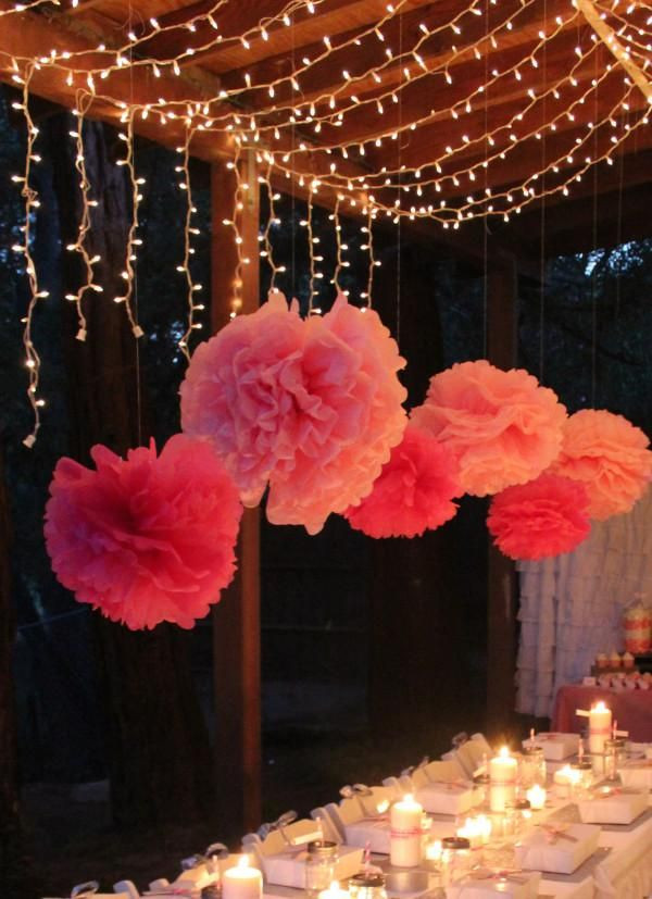 Backyard Party Ideas For Teens
 Under the Stars Birthday Party for Tweens or perhaps a