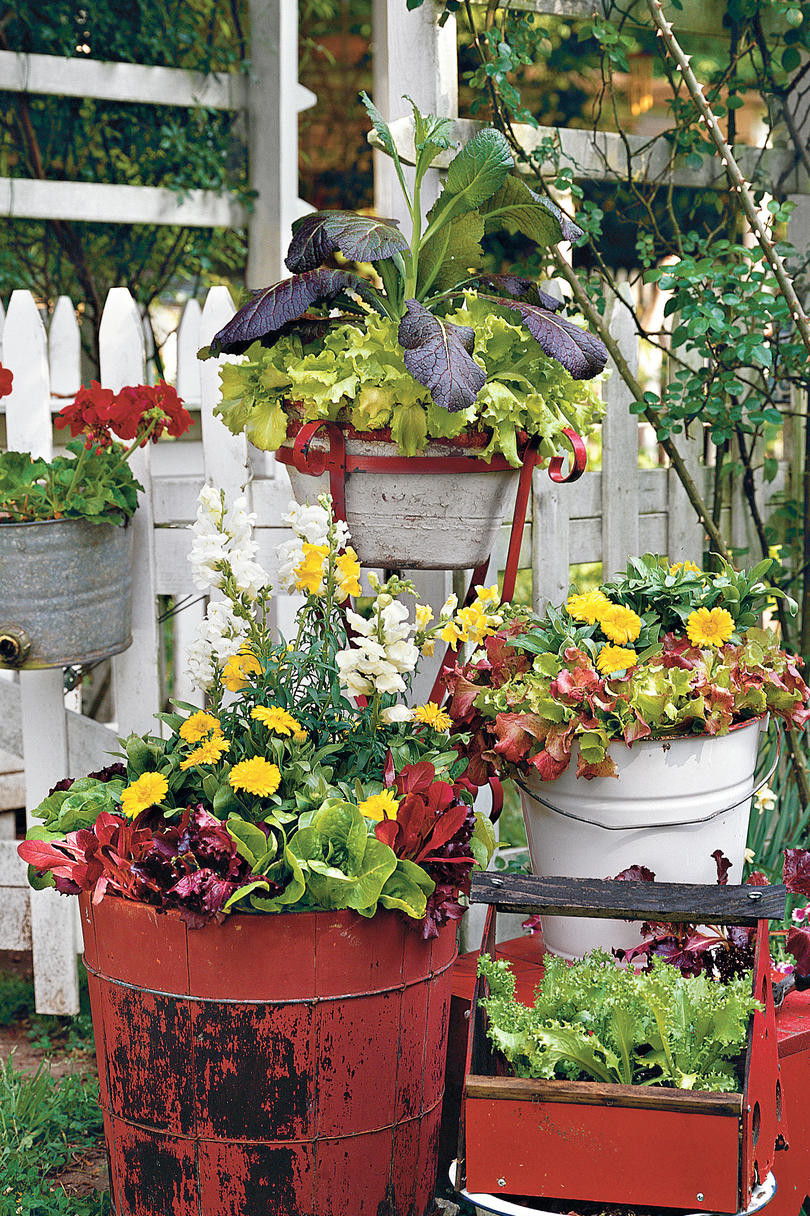 Backyard Planter Ideas
 Spectacular Container Gardening Ideas Southern Living