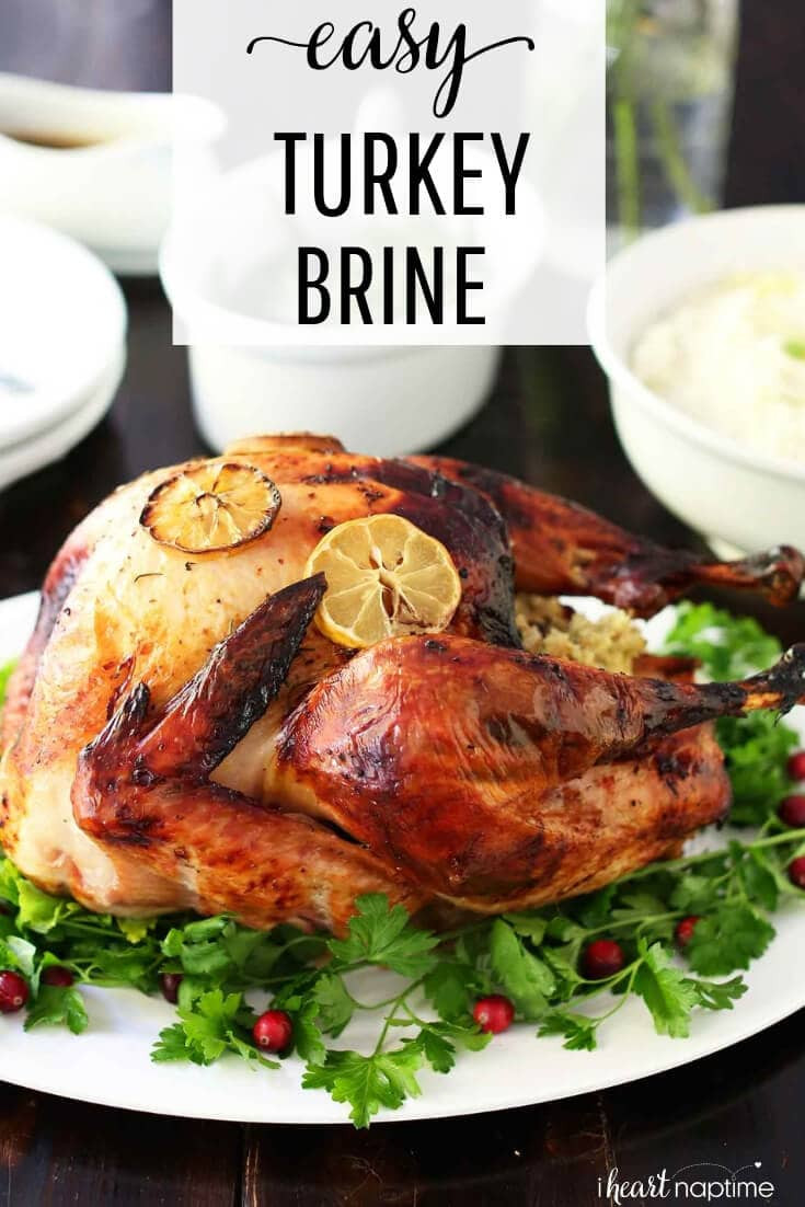 Best Brine For Turkey
 EASY 3 Ingre nt Turkey Brine Recipe I Heart Naptime