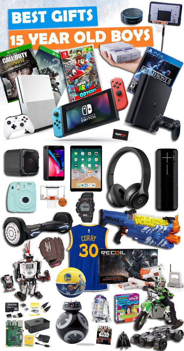 Best Gift Ideas For Boys
 Gifts for 15 Year Old Boys [450 Gift Ideas]