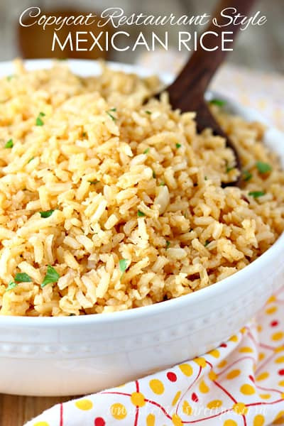 Best Mexican Rice Recipe
 Copycat Restaurant Style Mexican Rice