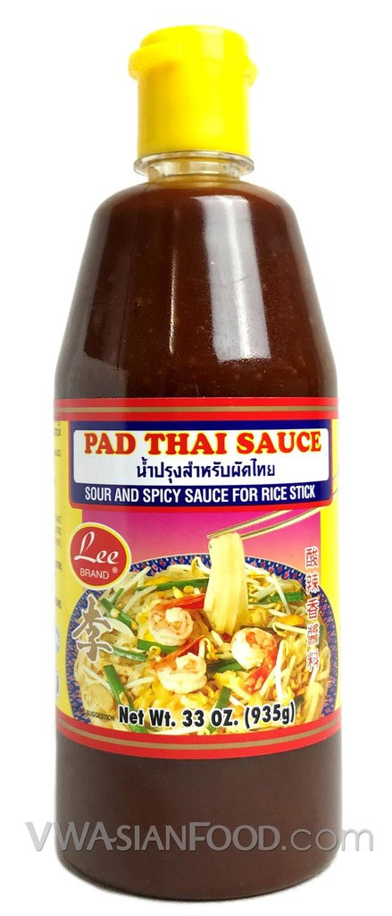 Best Pad Thai Sauce Brand
 Lee Pad Thai Sauce 33 oz 12 Count – VW Asian Food Co