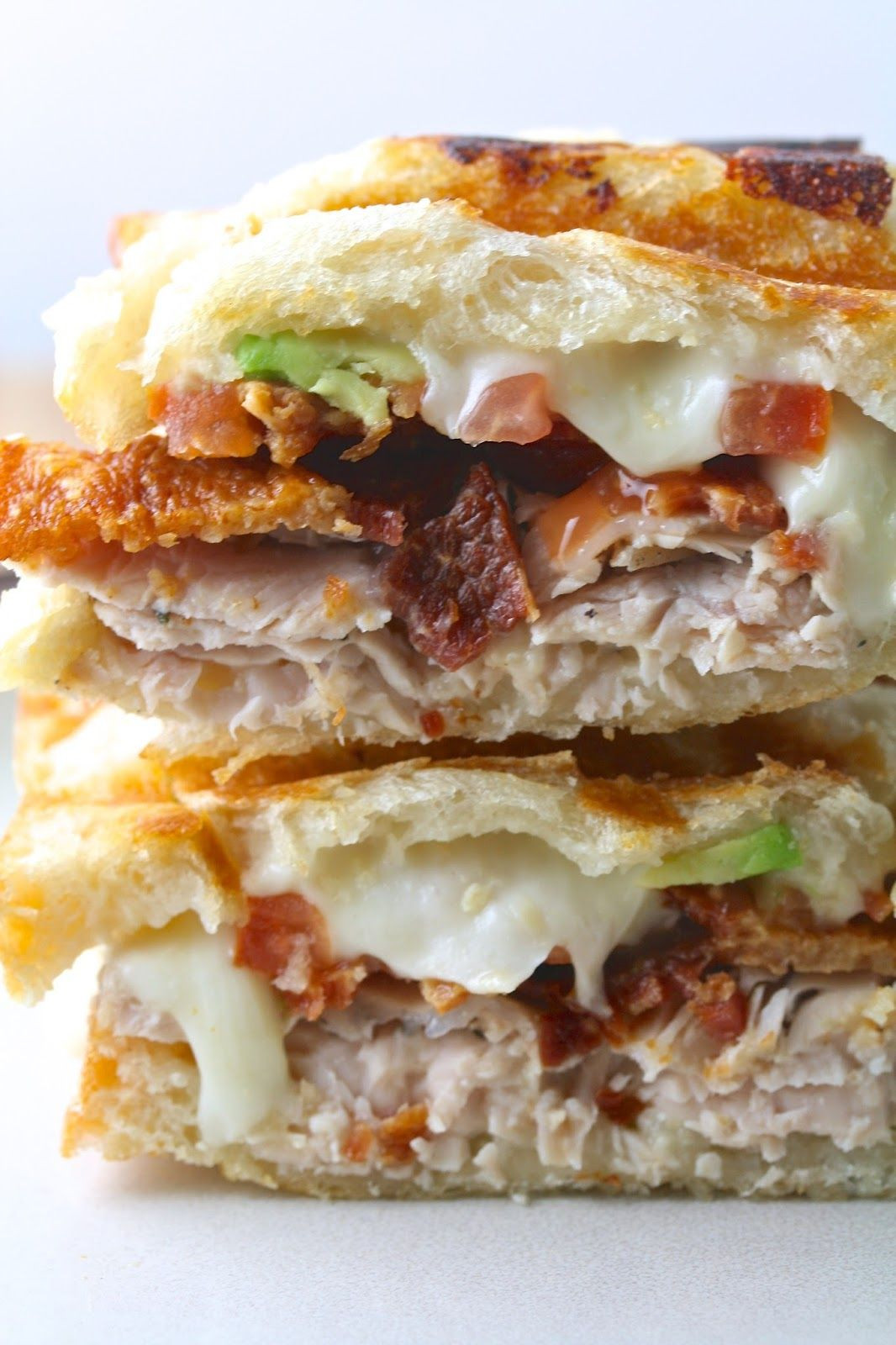 Best Panini Sandwich Recipe
 Turkey Bacon Avocado Paninis