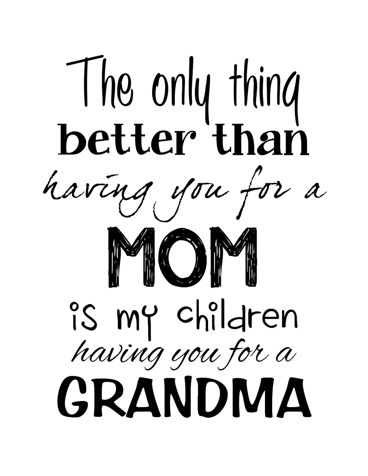 Black Mothers Day Quotes
 Canvas Quotes For Grandma For Mothers Day QuotesGram