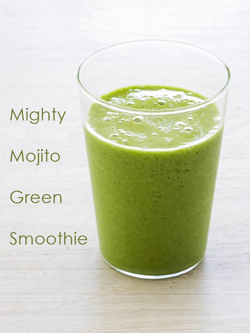 Blender Smoothie Recipes
 Mighty Mojito Green Smoothie Recipe