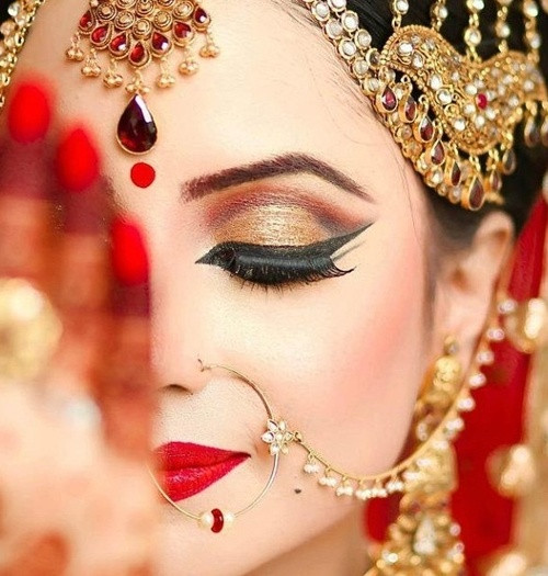Bridal Eye Makeup
 Make Up Tips for Indian Bridal Wear