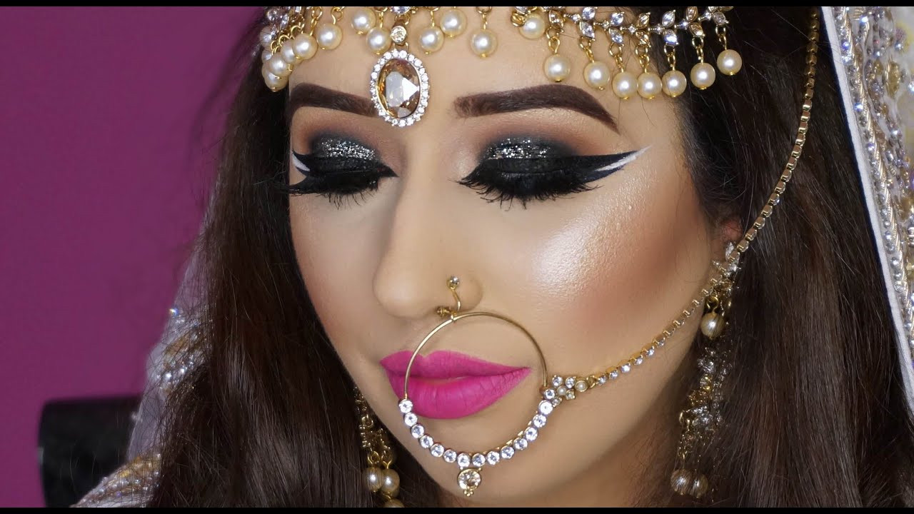 Bridal Eye Makeup
 Real Bride Nikaah Asian Bridal Makeup