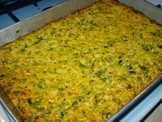Broccoli Rice Cheese Casserole
 The Naked Truth Thanksgiving 2014 Keto Low Carb Banquet