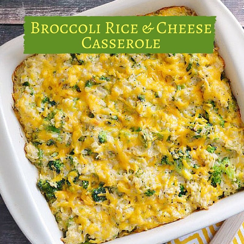 Broccoli Rice Cheese Casserole
 Potluck Broccoli Rice Casserole Rocky Mountain RV and
