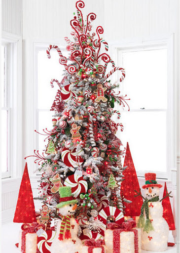 Candy Cane Christmas Tree Decorations
 Christmas Decoration Candy cane theme House Furniture
