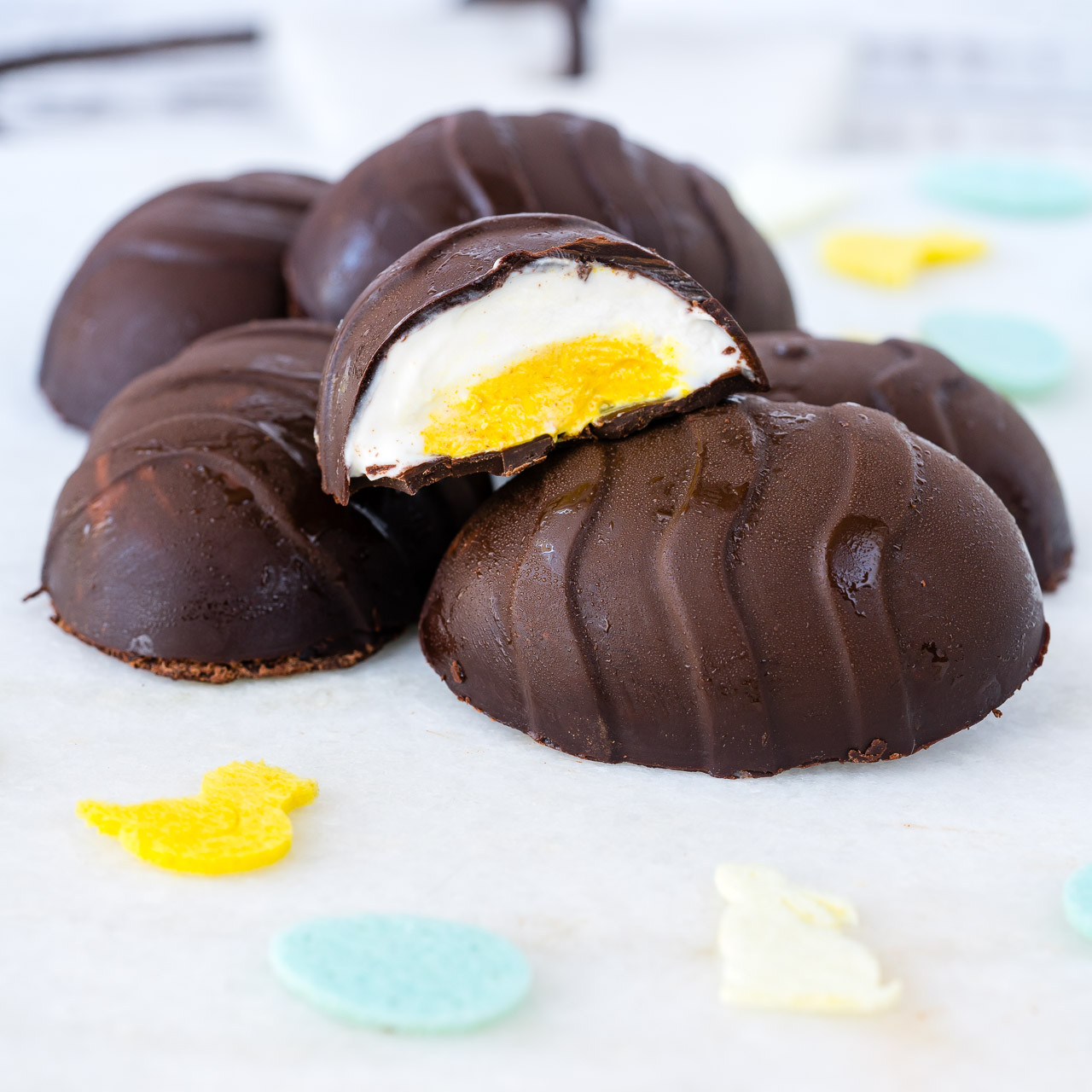 Candy Easter Eggs Recipe
 Get Creative with these Healthy Chocolate Yogurt filled