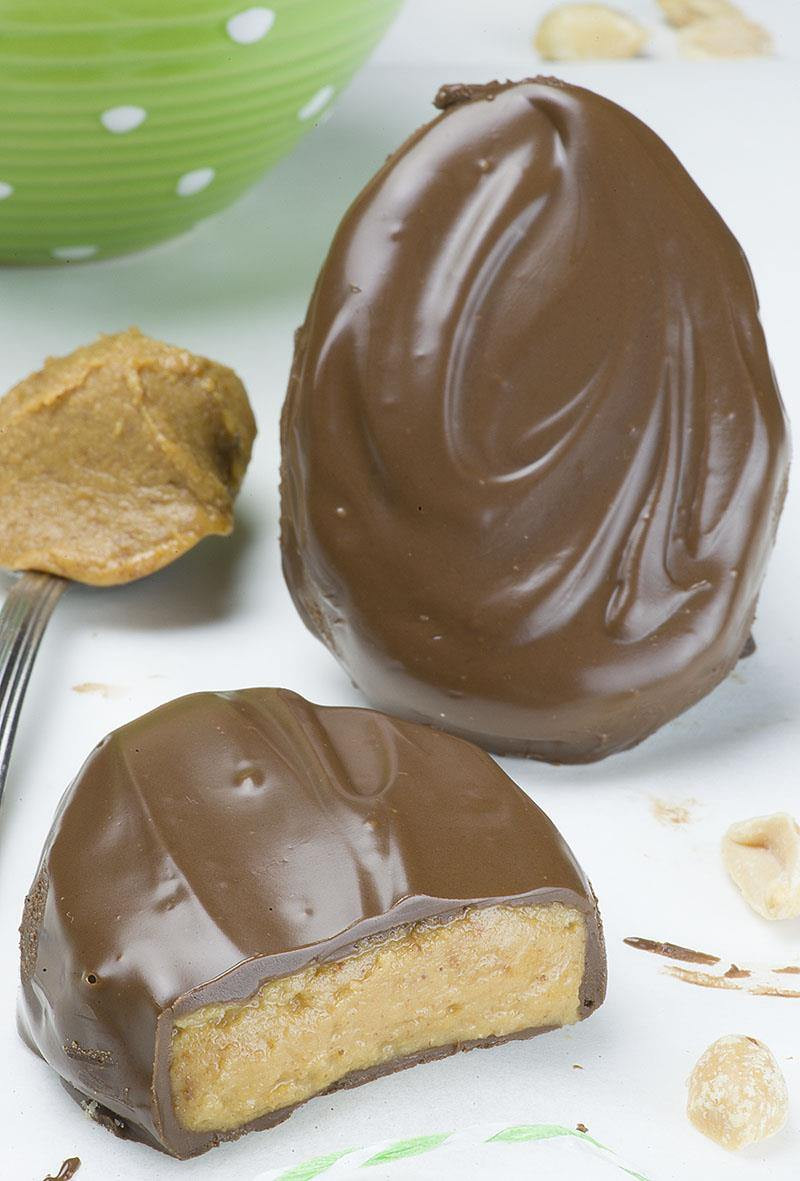 Candy Easter Eggs Recipe
 Homemade Chocolate Peanut Butter Eggs OMG Chocolate Desserts