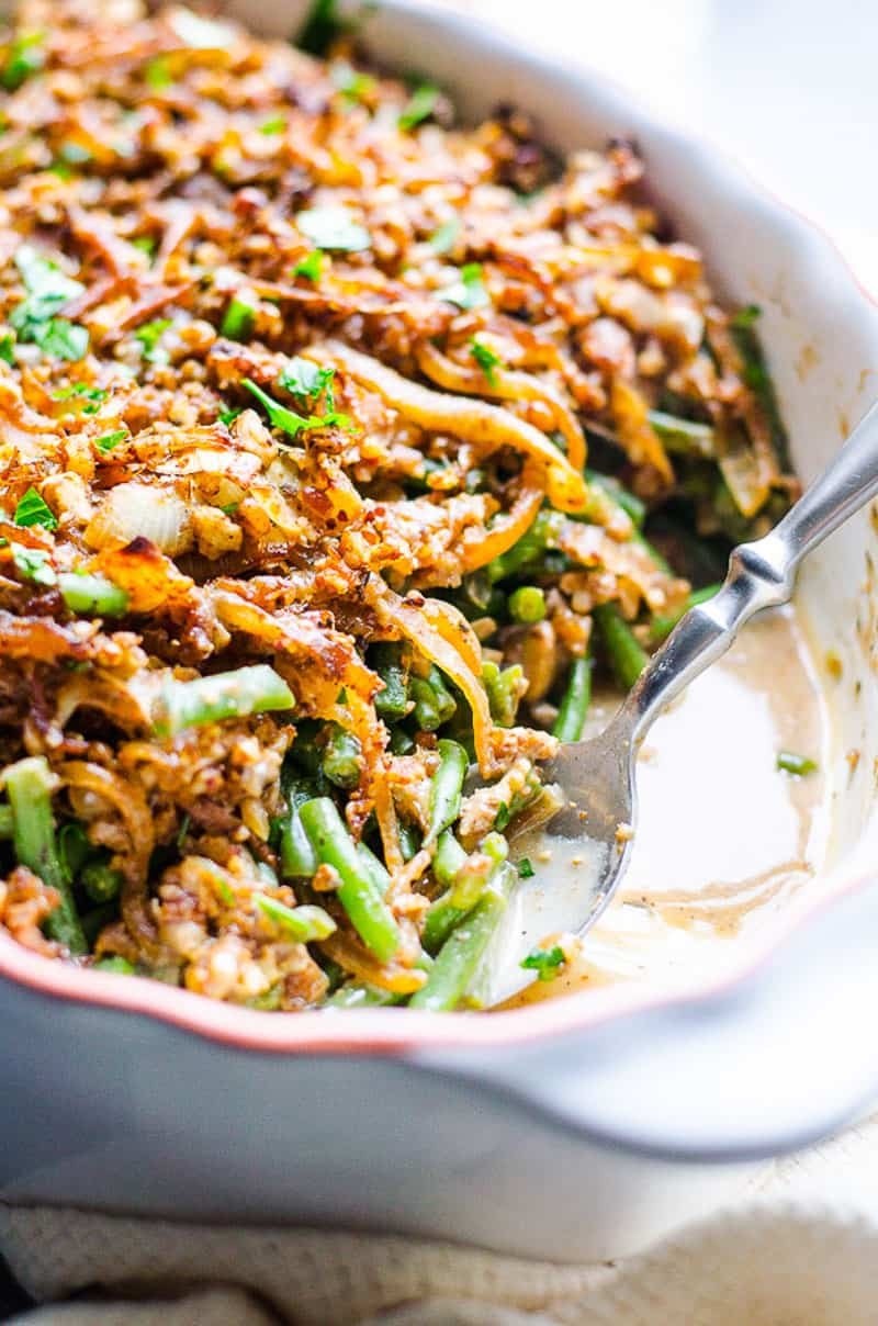 Canned Green Bean Casserole
 Healthy Green Bean Casserole iFOODreal Healthy Family