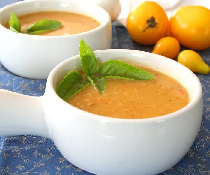 Carbs In Tomato Soup
 Low Carb Roasted Tomato Soup Recipe
