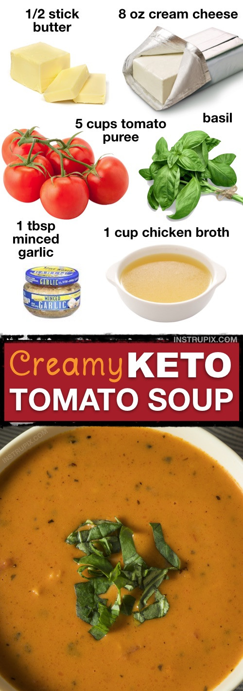 Carbs In Tomato Soup
 7 Easy Low Carb Soup Recipes Keto Friendly
