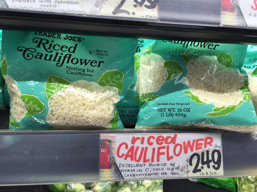 Cauliflower Rice Trader Joe'S
 Green Giant jumps on board riced cauliflower trend