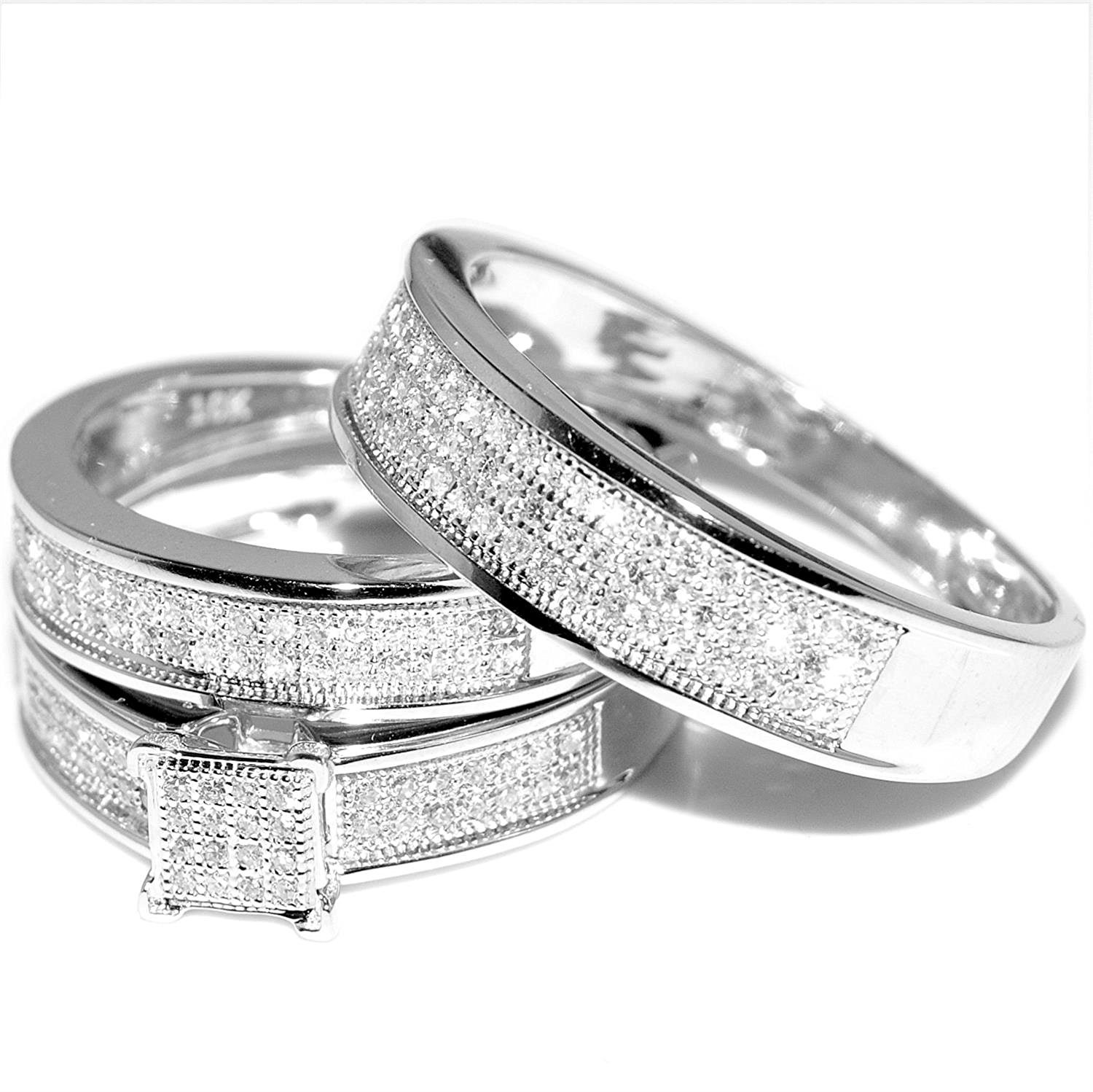 Cheap Matching Wedding Bands
 View Full Gallery of Luxury Cheap Gold Wedding Bands for