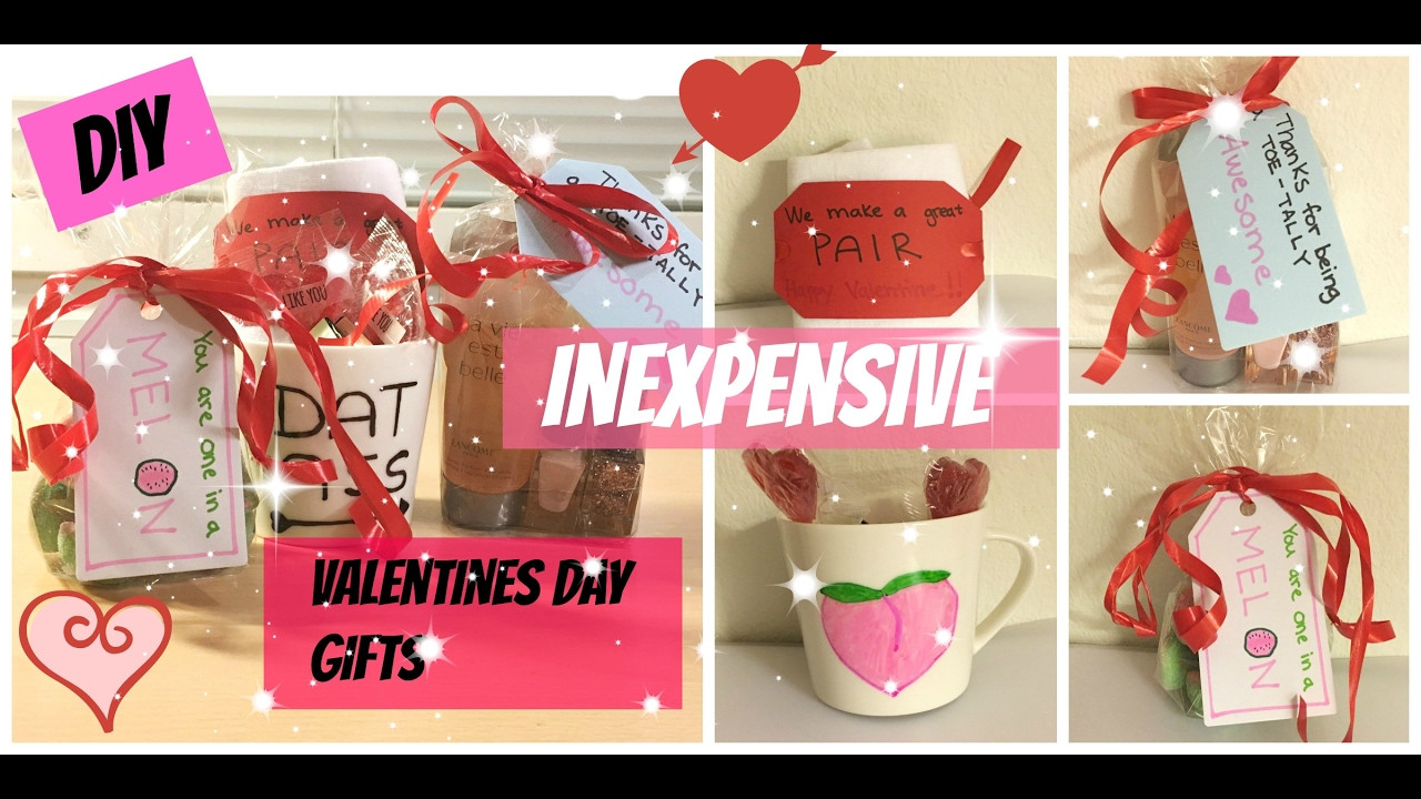 Cheap Valentines Gift Ideas
 DIY inexpensive Valentines day ts to boyfriend