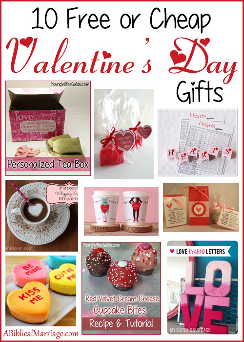 Cheap Valentines Gift Ideas
 10 Free or Cheap Valentine s Day Gifts A Biblical Marriage
