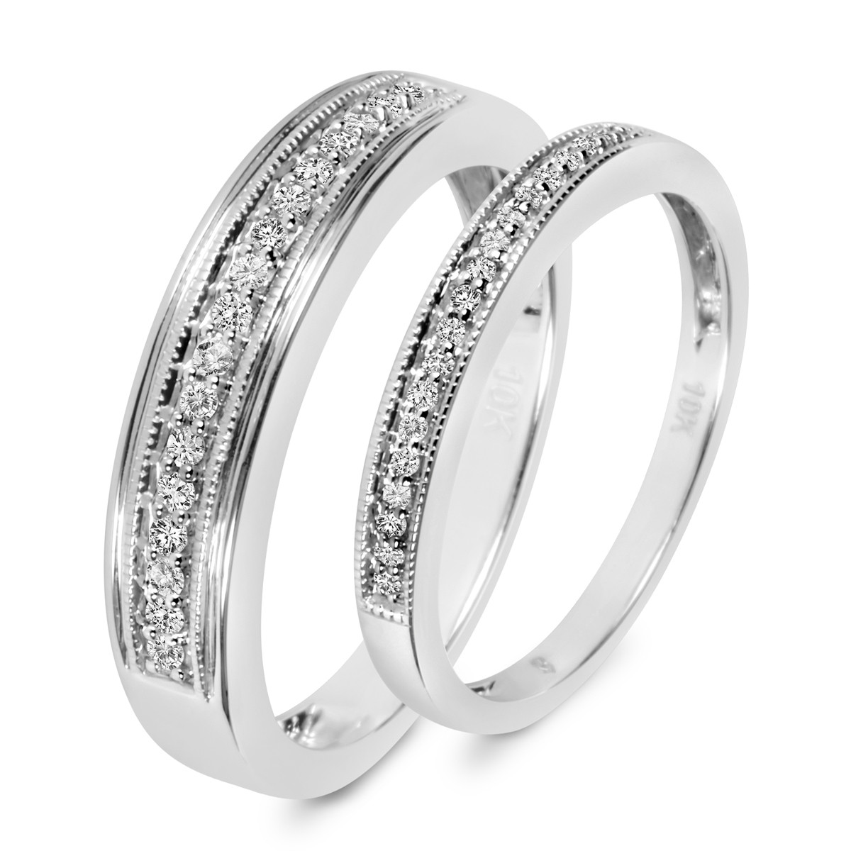 Cheap Wedding Ring Sets For Her
 Awesome cheap his and hers wedding sets Matvuk