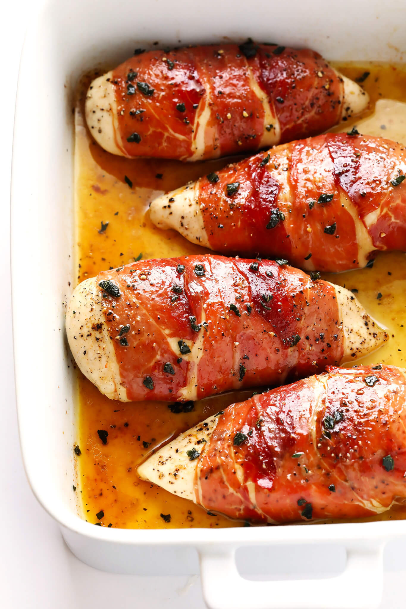 Chicken Baked Recipe
 Prosciutto Wrapped Baked Chicken