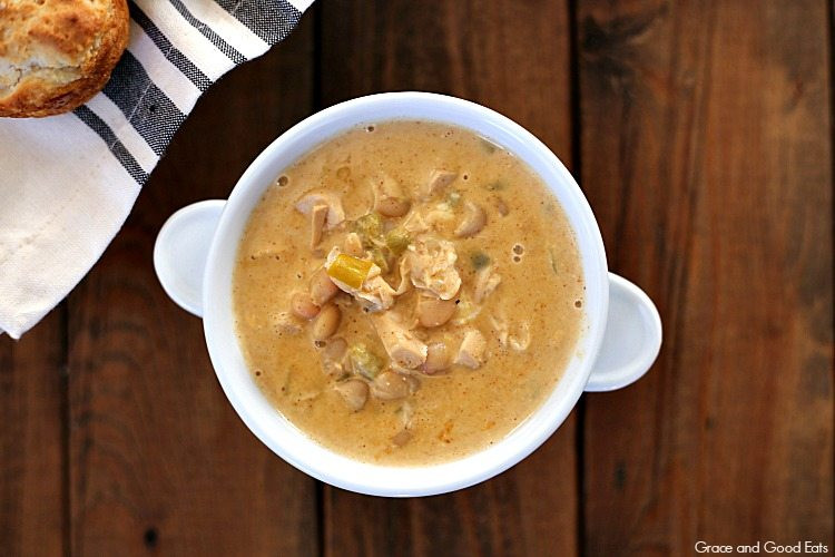 Chicken Chili Soup
 White Chicken Chili Soup 30 Minute Meal