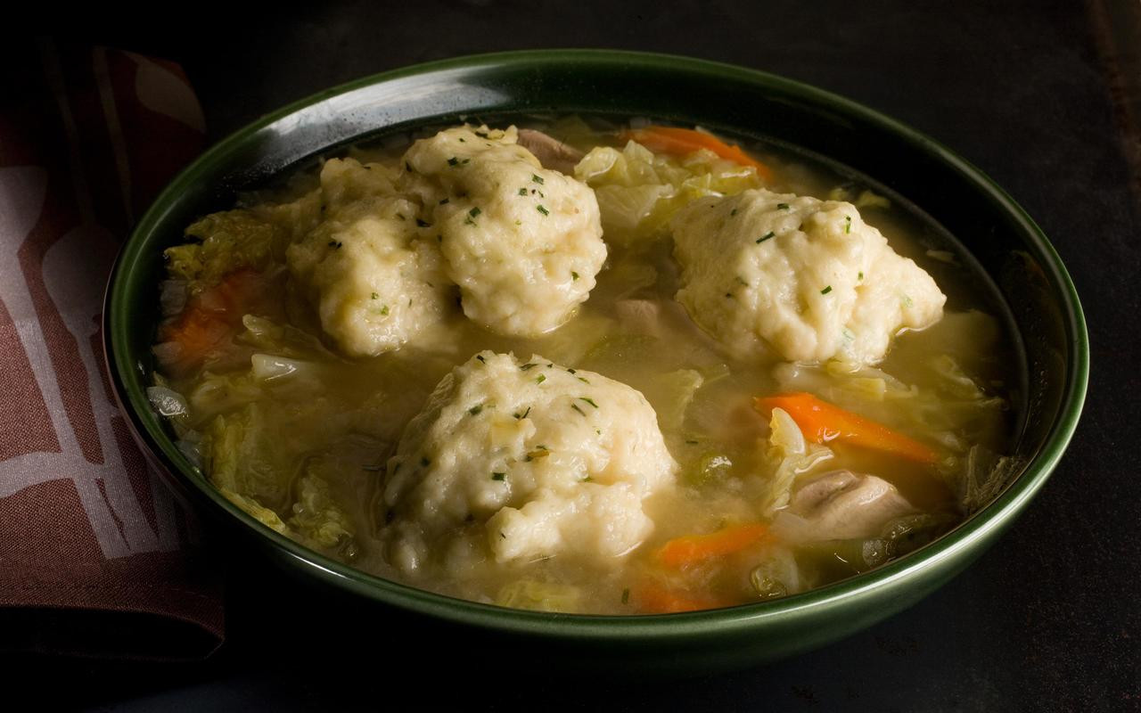 Chicken Dumplings Soup
 Easy Chicken and Chive Dumpling Soup Recipe Chowhound