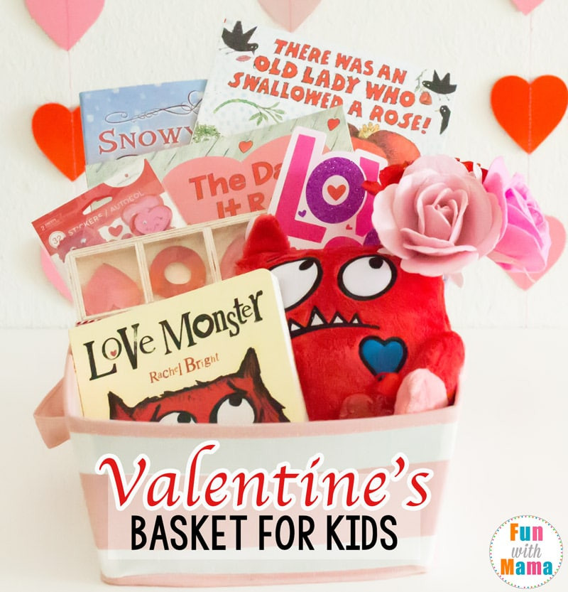 Children Valentine Gift Ideas
 Valentines Basket Valentine s Gifts For Kids Fun with Mama