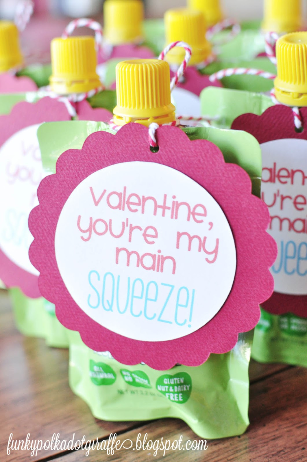 Children Valentine Gift Ideas
 Funky Polkadot Giraffe Preschool Valentines You re My