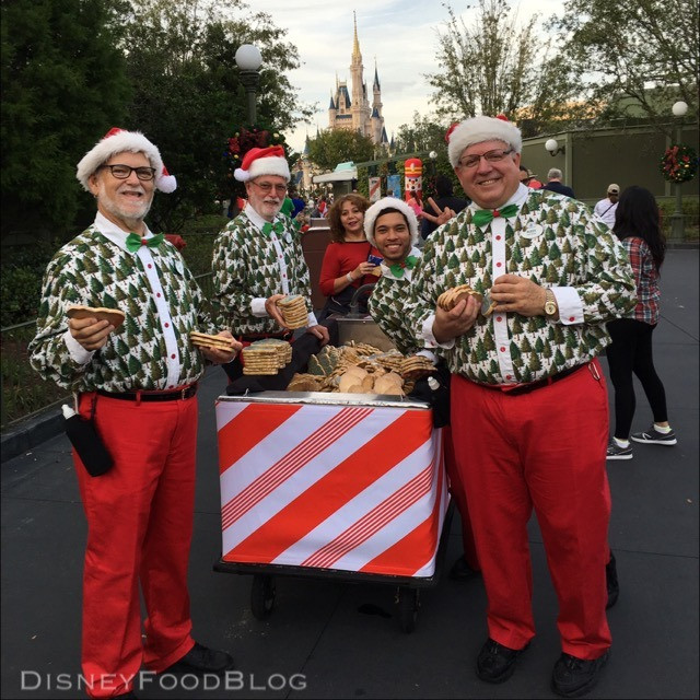 Christmas Cookies Cast
 Review Treats at Mickey’s Very Merry Christmas Party 2016
