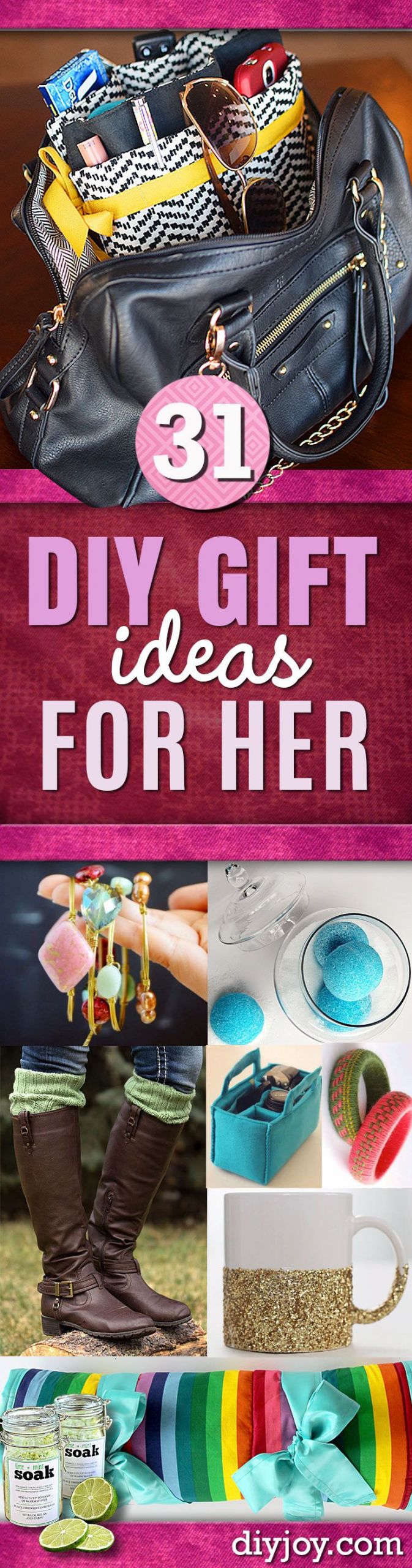 Christmas Gift Ideas For Girlfriend Pinterest
 Super Special DIY Gift Ideas for Her DIY JOY