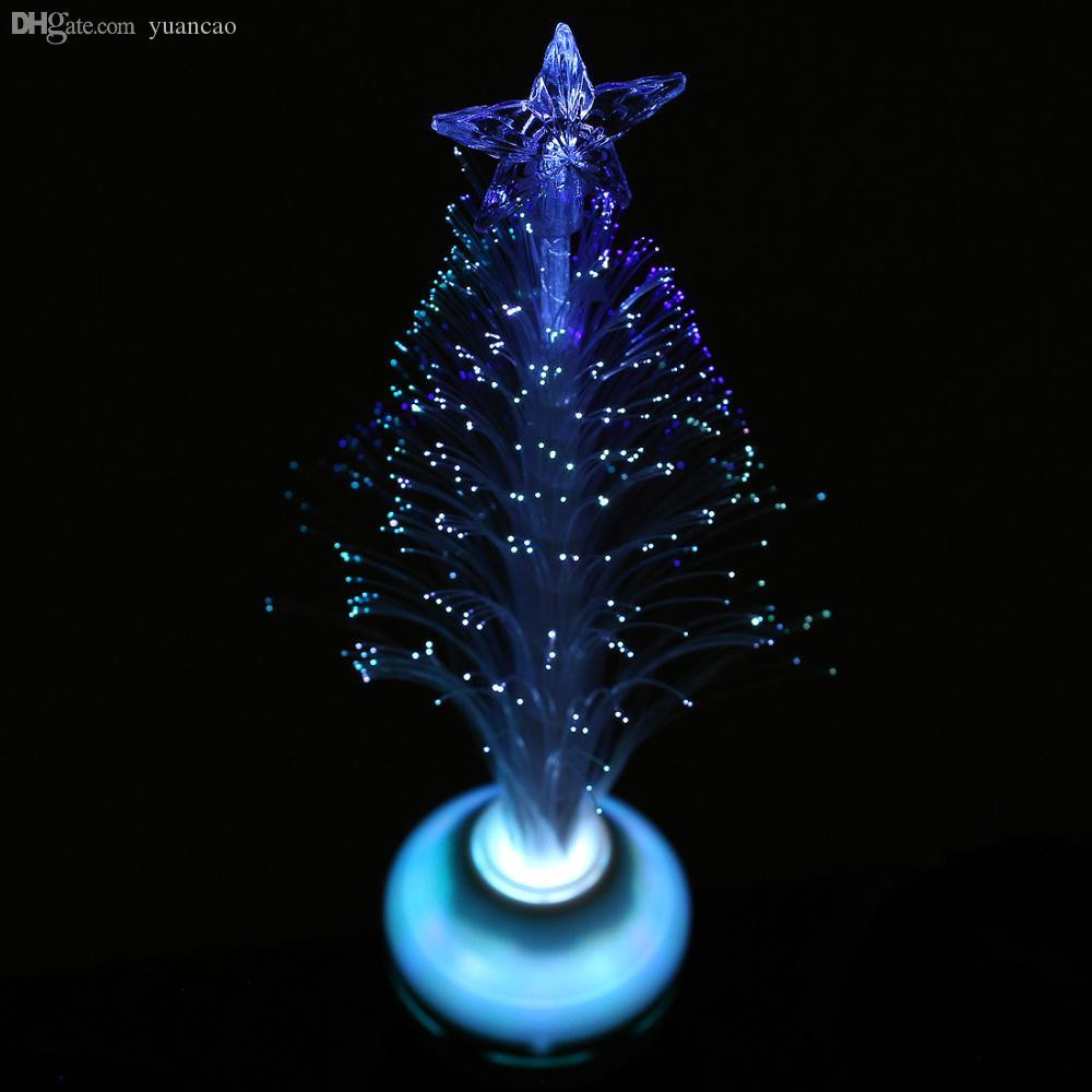Christmas Tree Lava Lamp
 Wholesale Blue Decoration Light Fiber Optical Christmas