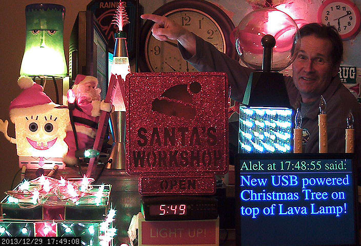 Christmas Tree Lava Lamp
 2013 Christmas Blog