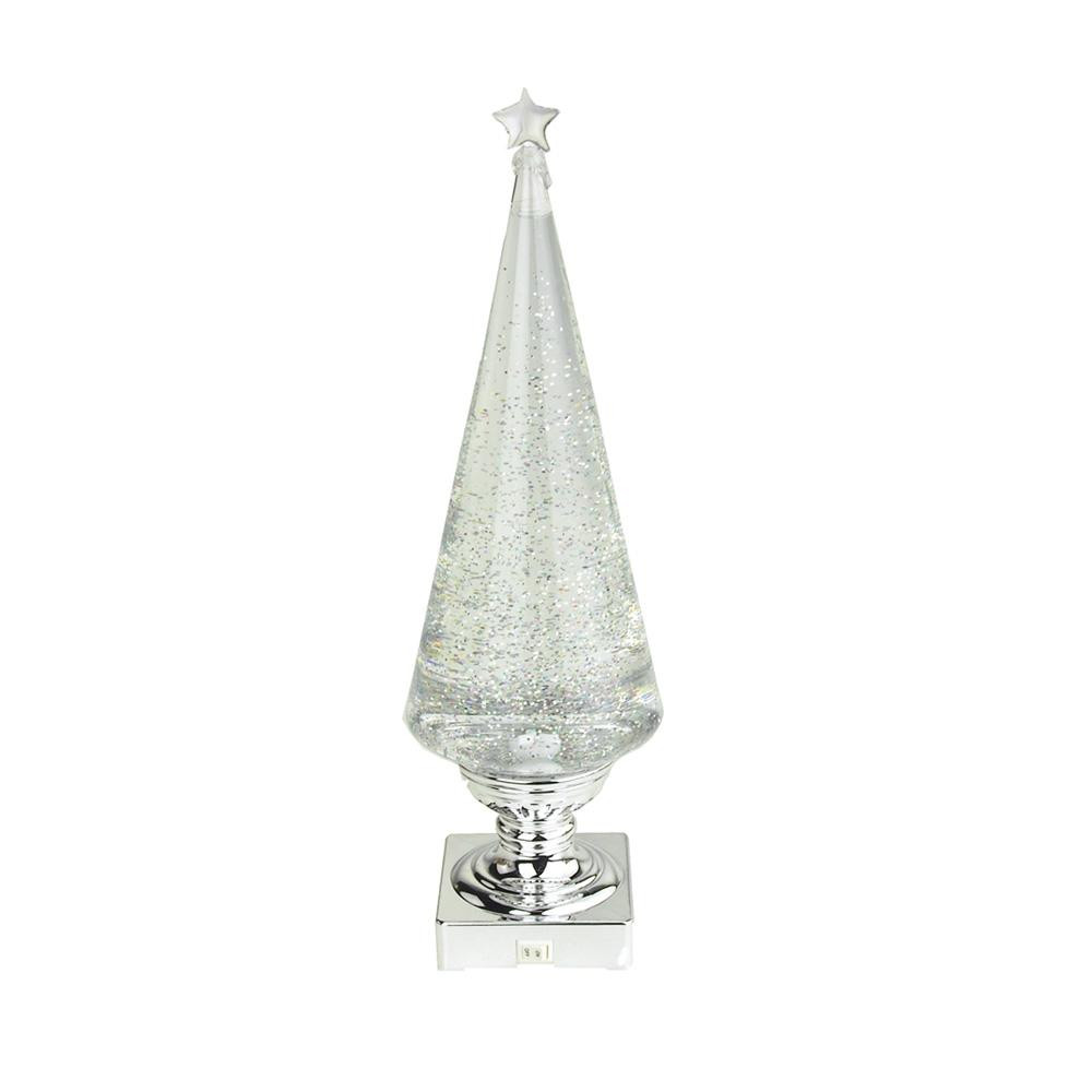 Christmas Tree Lava Lamp
 LED Acrylic Lava Lamp Christmas Tree Holiday Decor Clear
