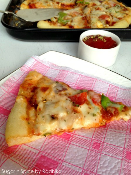 Classic Veggie Pizza
 Homemade Classic Veggie Pizza