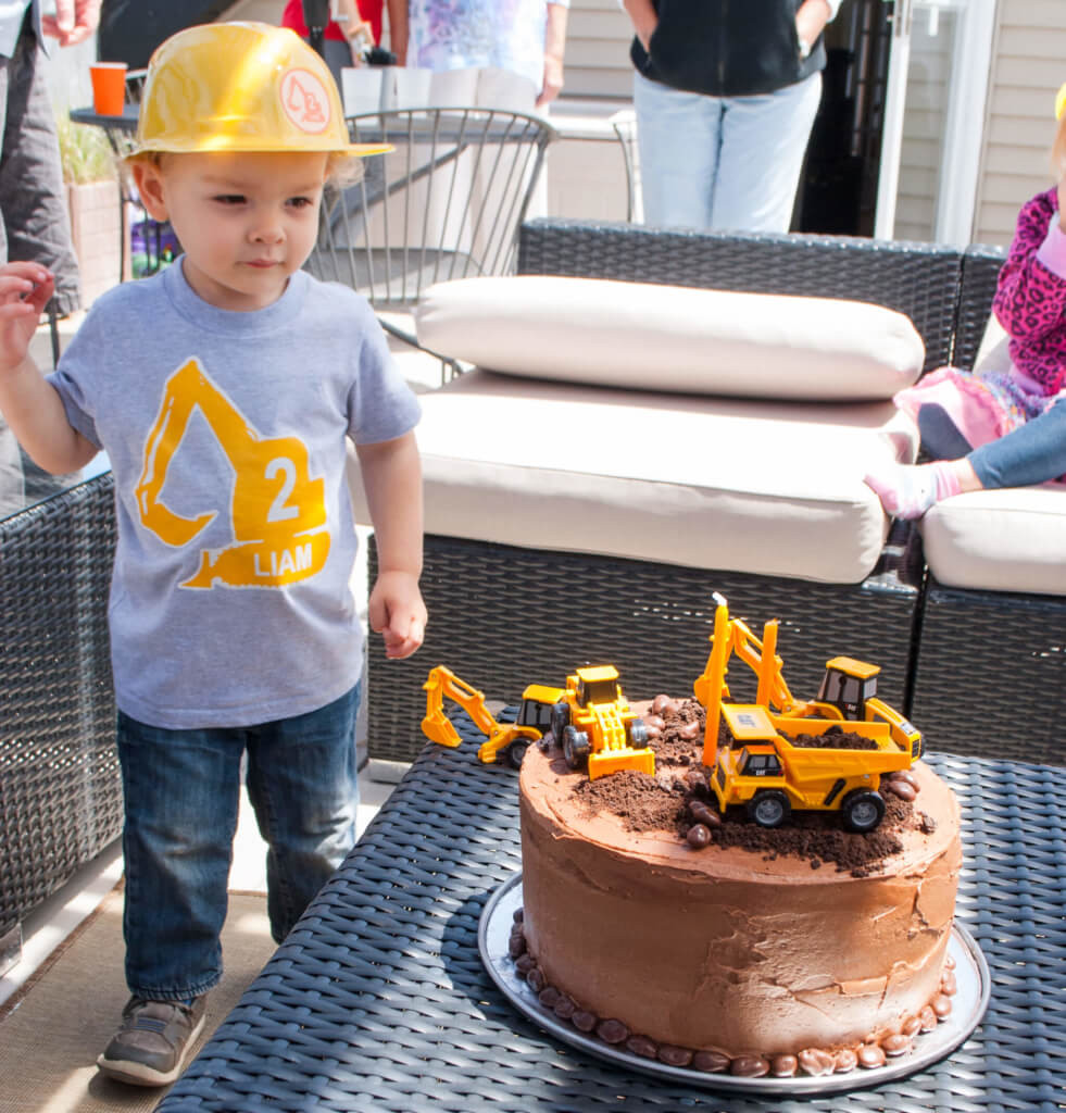 Construction Birthday Party Ideas Homemade
 Easy Construction Birthday Cake Merriment Design
