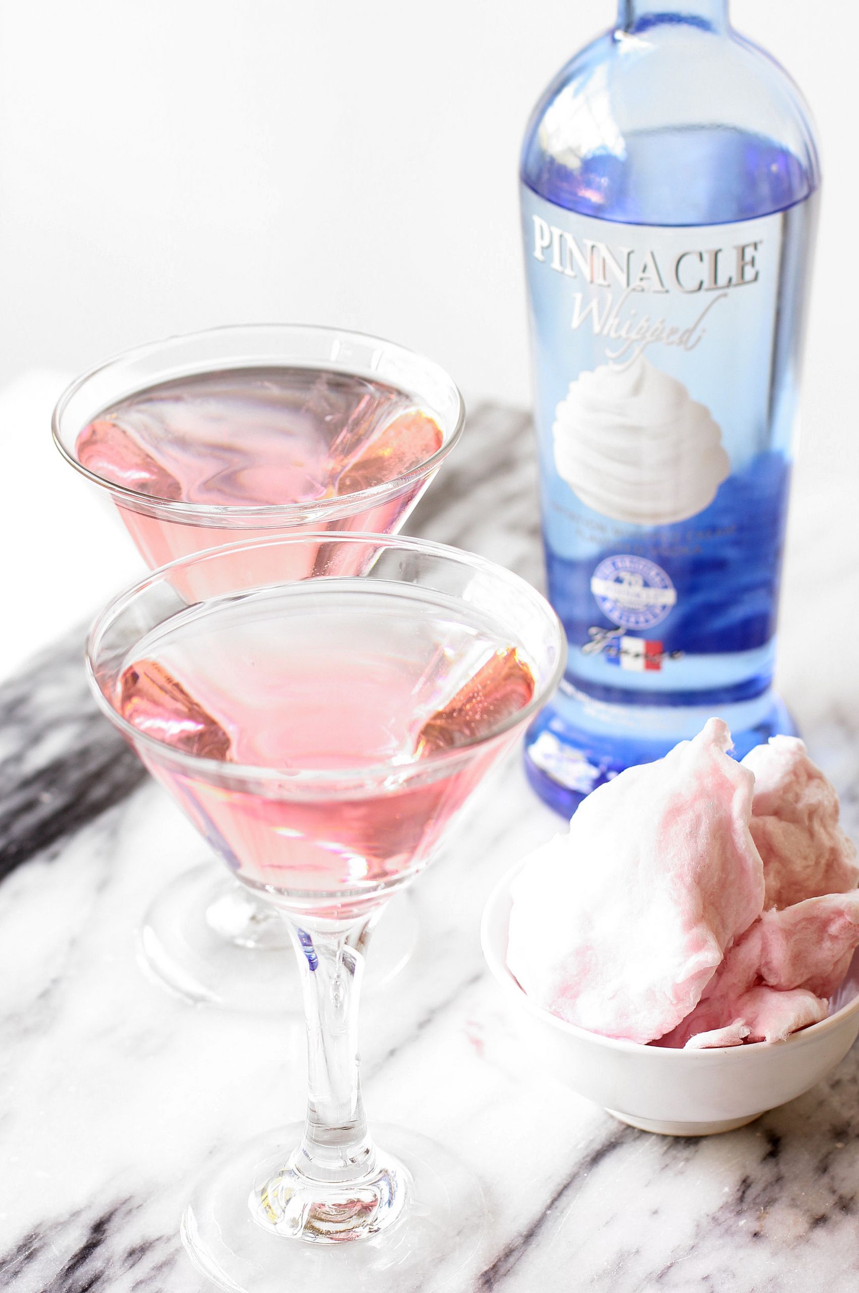 Cotton Candy Vodka Drinks
 PINK COTTON CANDY COCKTAIL RECIPE