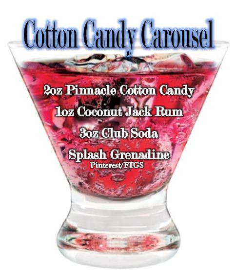 Cotton Candy Vodka Drinks
 Cotton Candy Vodka Drink Wow Adult Sippy Cup