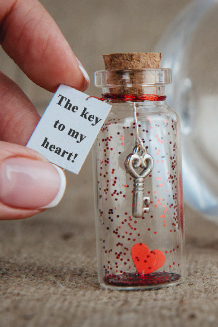 Creative Birthday Gift Ideas For Girlfriend
 Personalized Gift for Girlfriend Message in a Bottle Gift