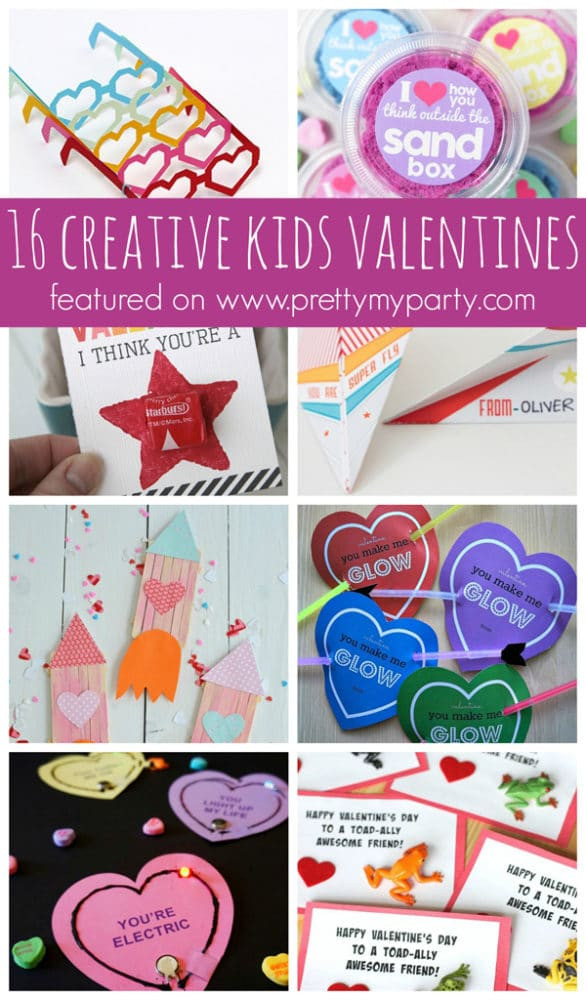 Creative Valentines Day Ideas
 16 Creative Kids Valentine Ideas Pretty My Party
