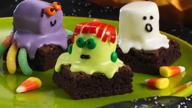 Creepy Halloween Desserts
 Spooky Brownies Recipe BettyCrocker