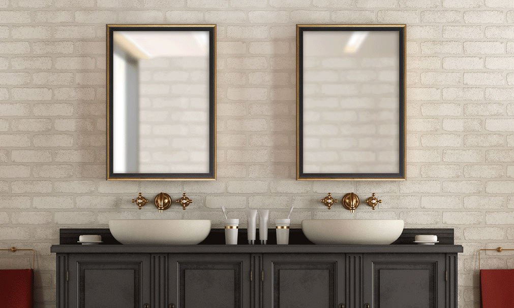 Custom Framed Bathroom Mirrors
 Custom DIY Bathroom Mirror Frame Kits