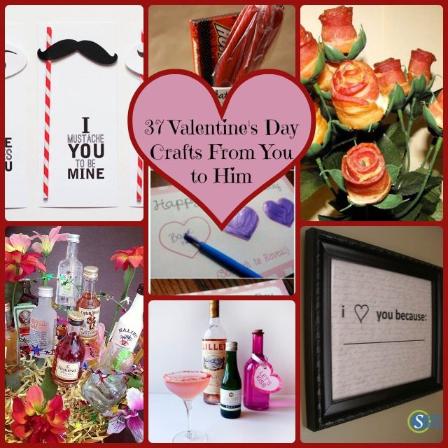 Cute Ideas For Valentines Day For Him
 37 Simple DIY Valentine s Day Gift Ideas From You to Him