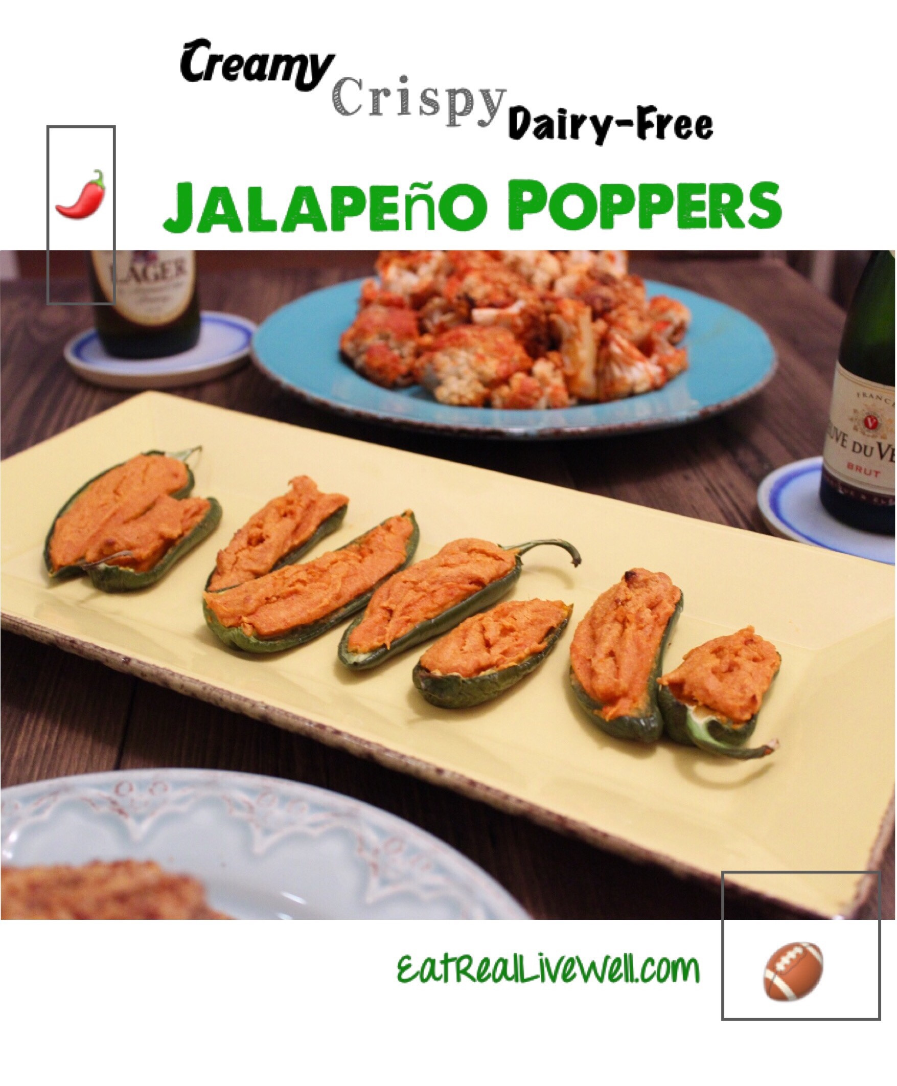 Dairy Free Jalapeno Poppers
 Dairy Free Jalapeno Poppers Kelly Jones Nutrition